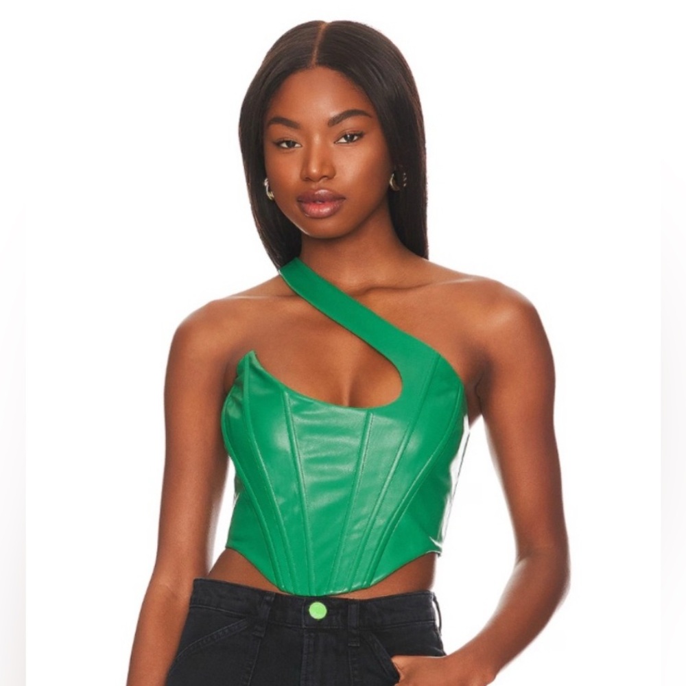 Revolve Elodie Top in Green by NBD